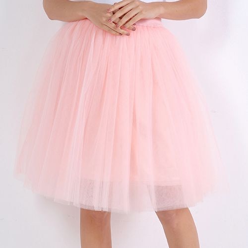 Puffy Five-Layer Tulle Skirt - LEPITON