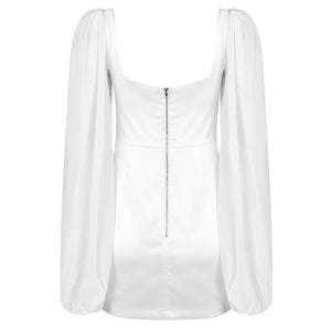 Long Sleeve Backless Designer Dress - LEPITON