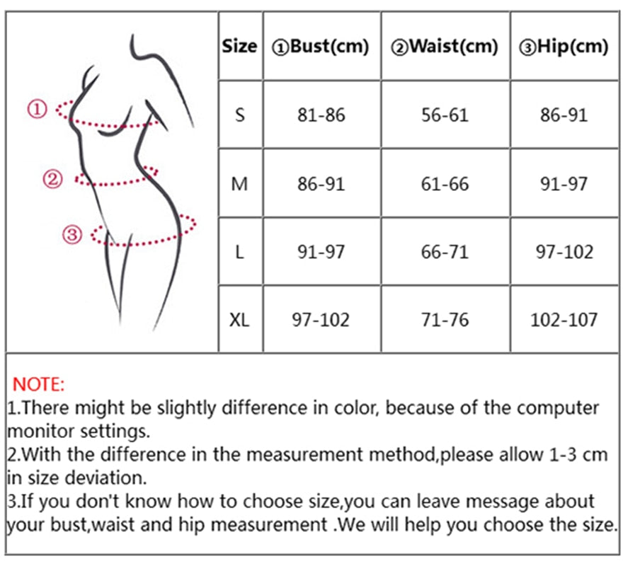 Push-Up Zipper Monokini - LEPITON