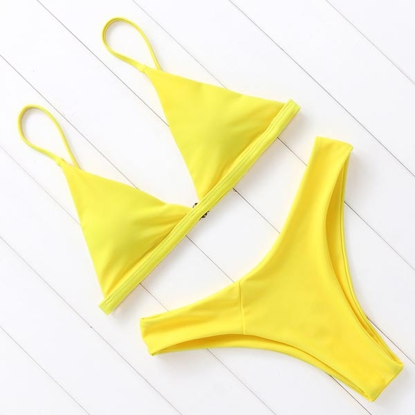 Low-Waist Push-Up Micro Bikini - LEPITON