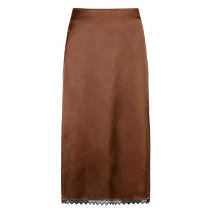 Retro Straight High-Waisted Skirt - LEPITON