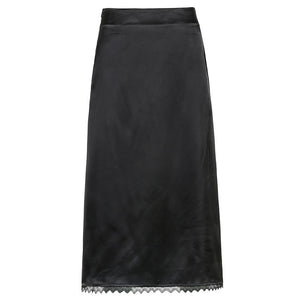 Retro Straight High-Waisted Skirt - LEPITON