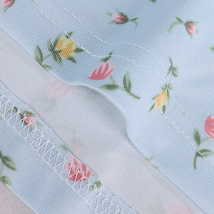 Floral Sleeveless Backless Tie Maxi Sundress - LEPITON