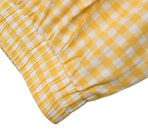 Bohemian Plaid A-Line Maxi Skirt - LEPITON