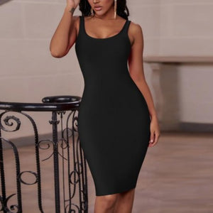 Quality Sleeveless Bodycon Evening Dress - LEPITON