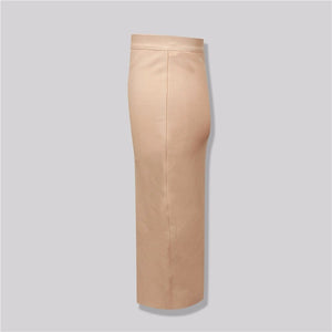 13 Colors Knee Length Elastic Pencil Skirts - LEPITON